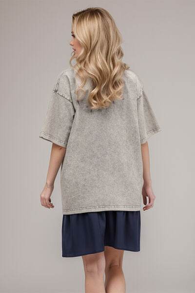 Basic Bae Round Neck Half Sleeve T-Shirt - Hovatok