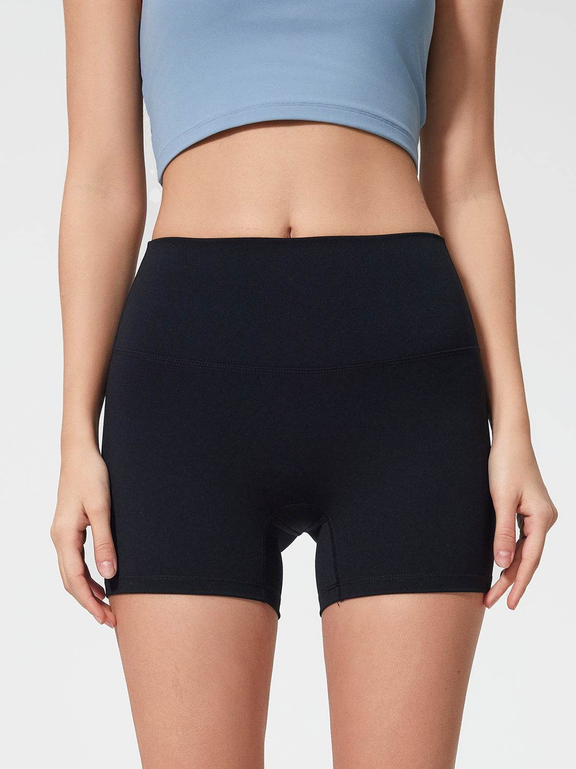 Millennia High Waist Active Shorts - Hovatok