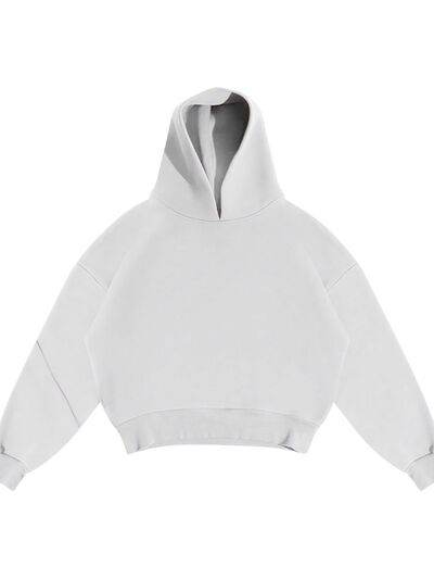 Men's Drop Shoulder Long Sleeve Hoodie - Hovatok