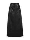 High Waist Midi Skirt - Hovatok