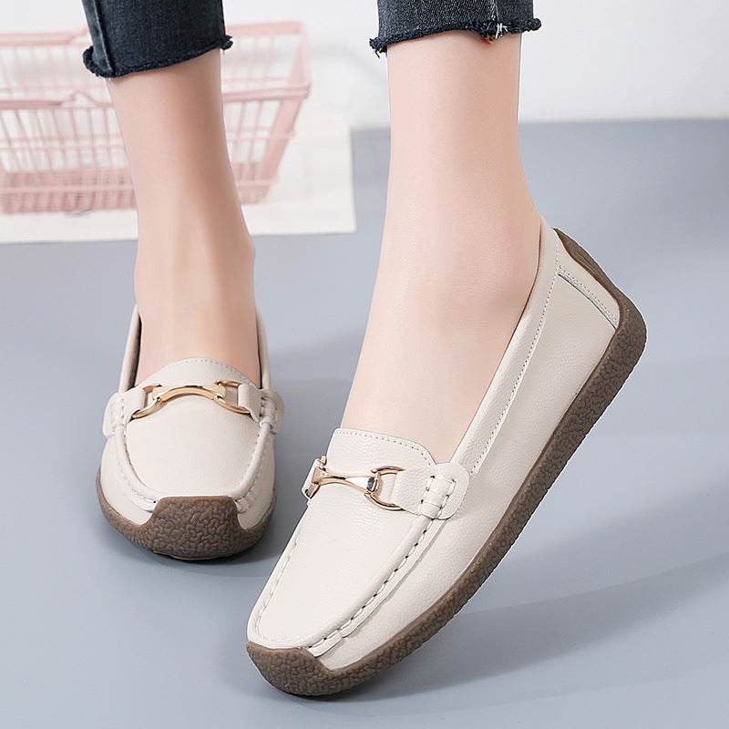 Solid Color Flat Slip-Ons - Hovatok