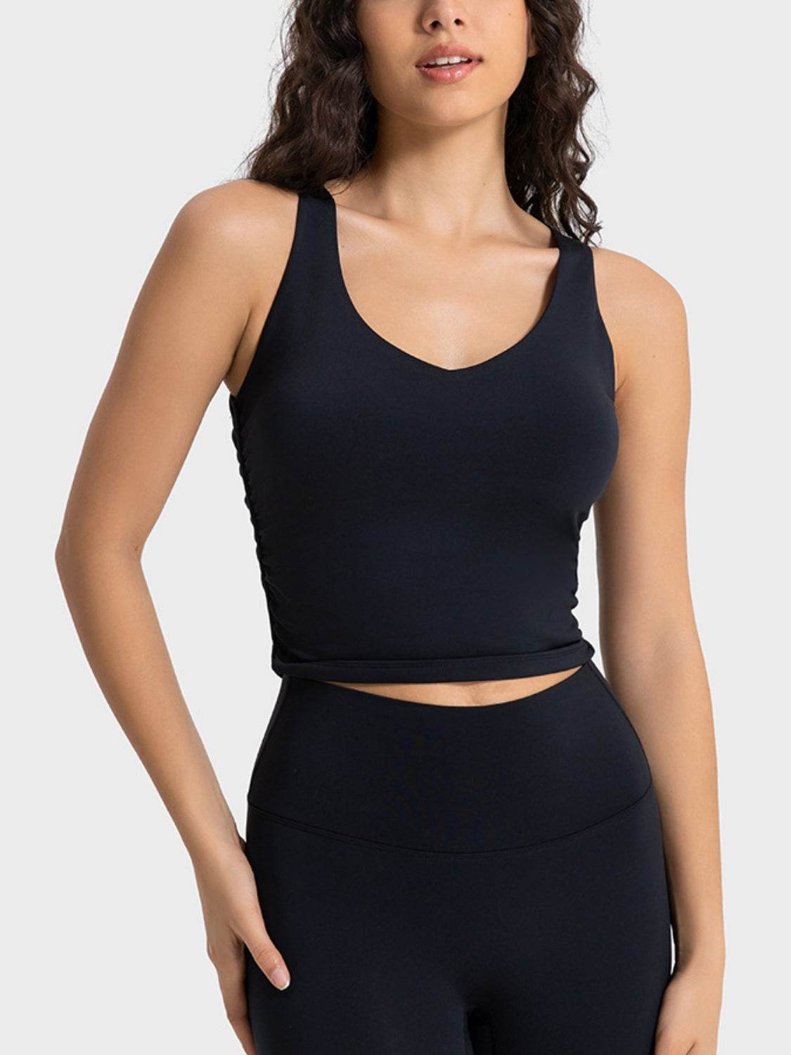 Millennia Cropped Sport Tank - Hovatok