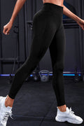 Wide Waistband Sports Leggings - Hovatok
