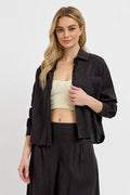 RISEN Button Down Long Sleeve Shirt - Hovatok