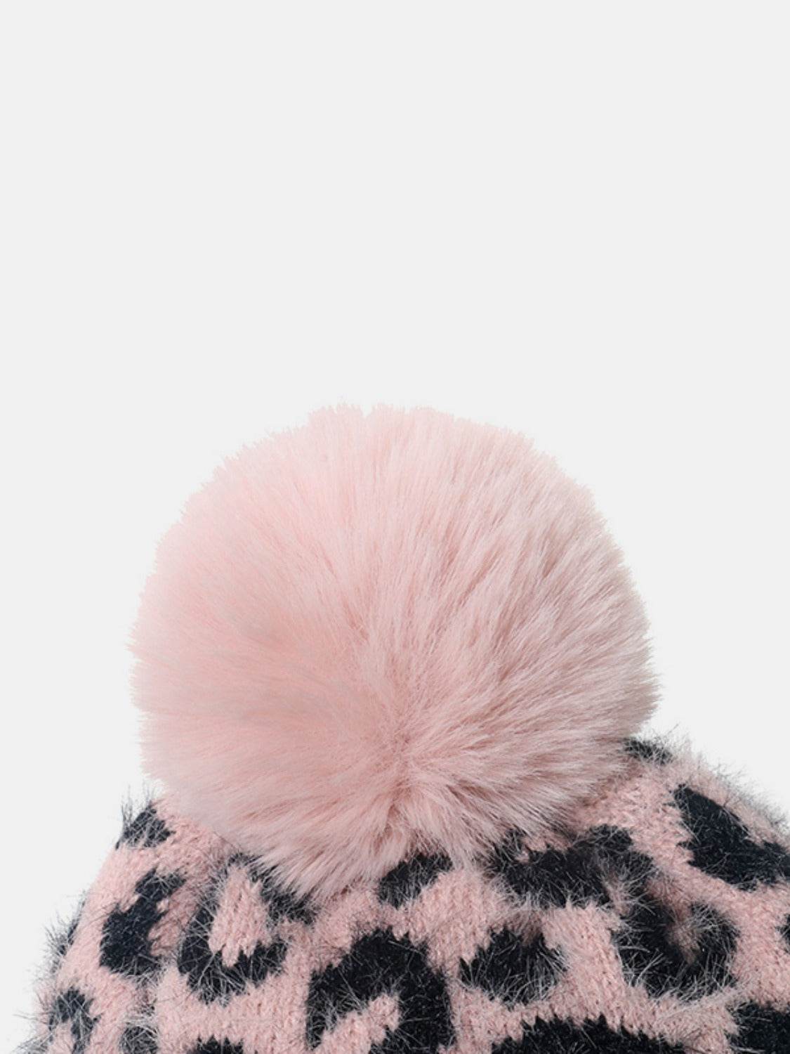 Leopard Hat with Pompom - Hovatok