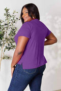 Basic Bae Full Size Round Neck Short Sleeve T-Shirt - Hovatok
