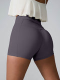 High Waist Active Shorts - Hovatok