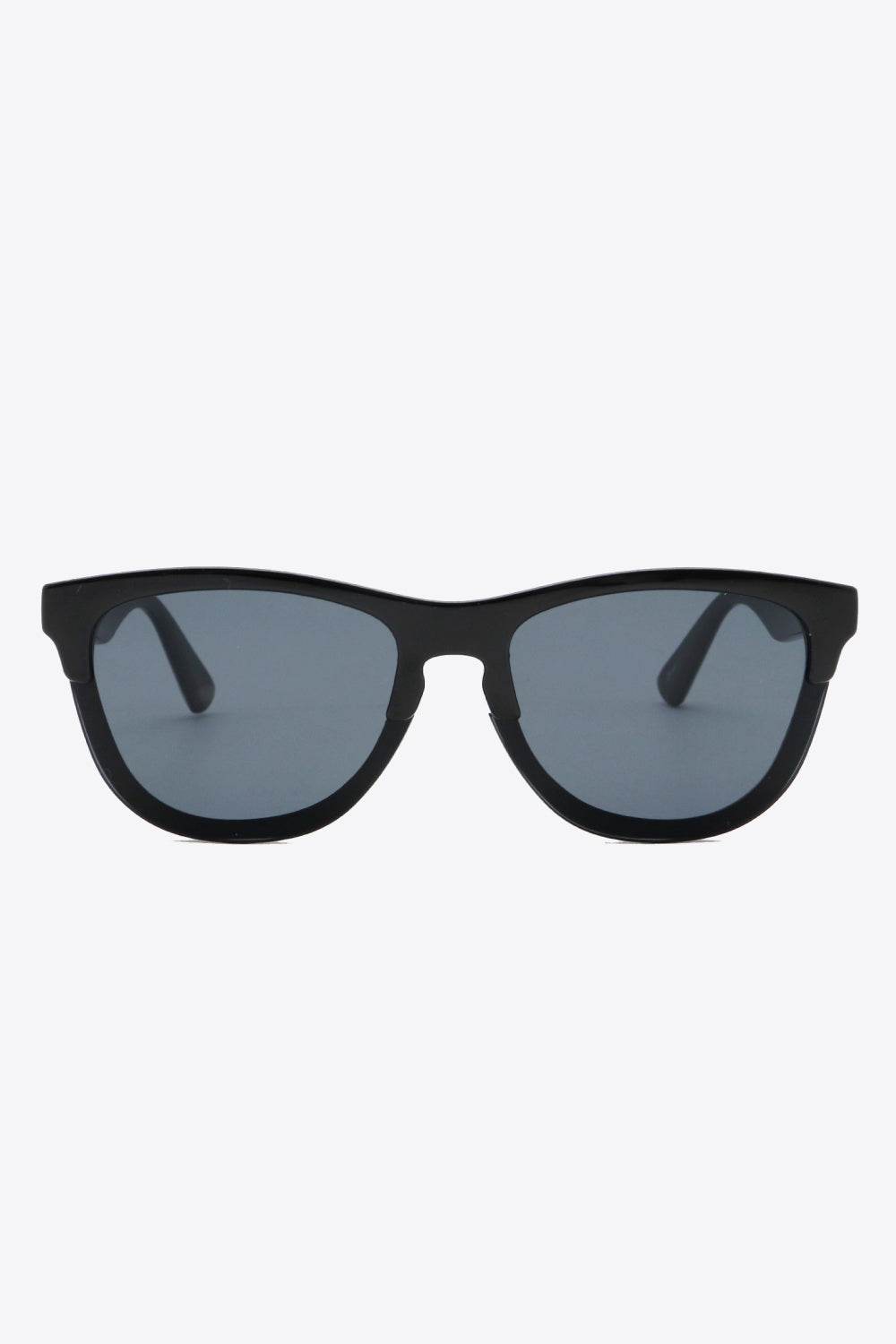 UV400 Browline Wayfarer Sunglasses - Hovatok