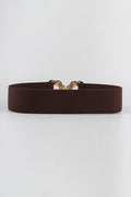 Zinc Alloy Buckle Elastic Belt - Hovatok