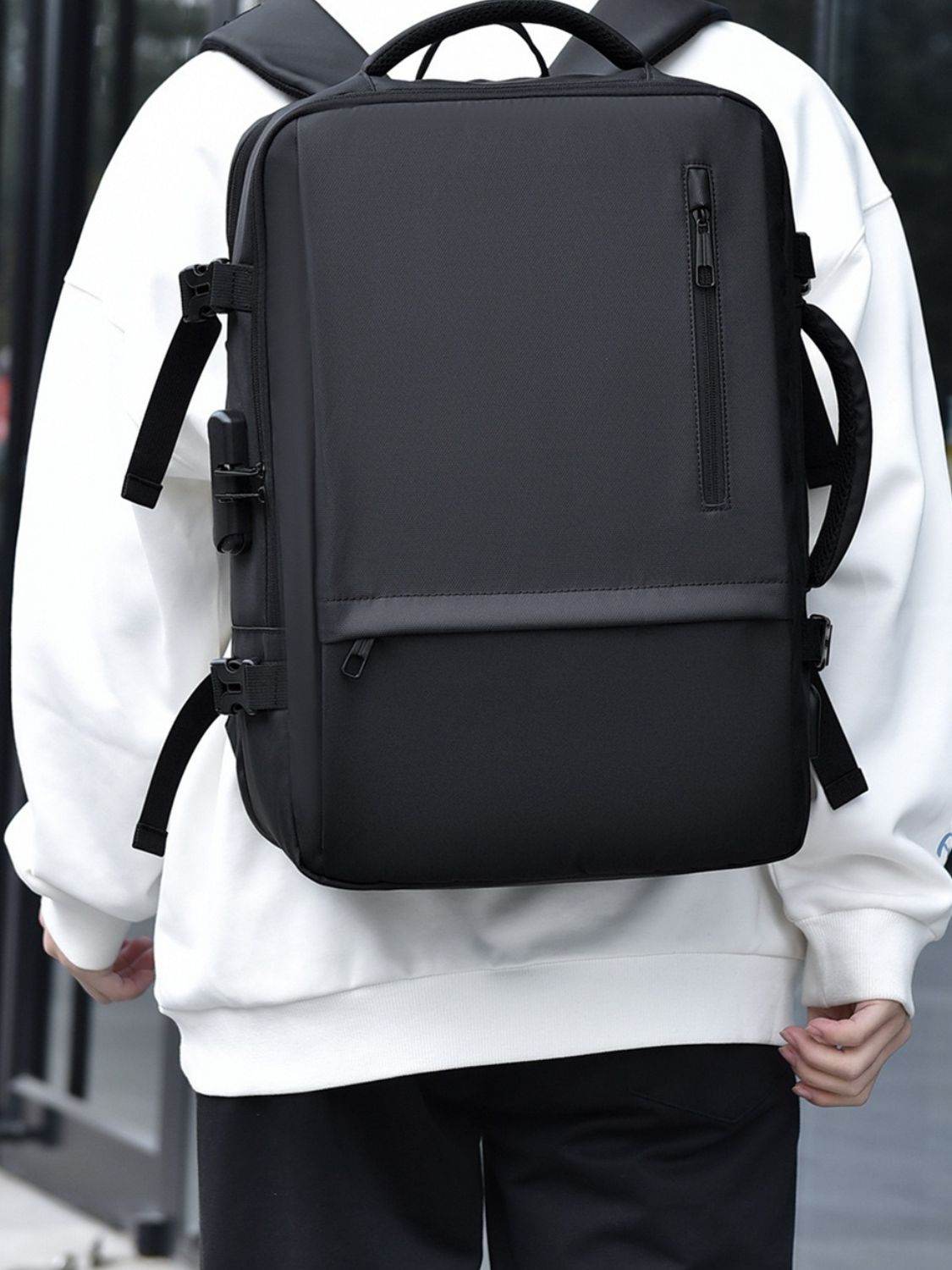 Multi-Pockets Adjustable Straps Backpack Bag - Hovatok