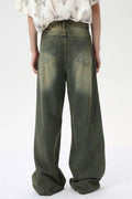 Wide Leg Jeans with Pockets - Hovatok