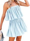 Ruched Spaghetti Strap Romper - Hovatok