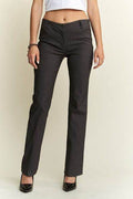 ADORA Regular Rise Slim Bootcut Pants - Hovatok