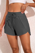 Drawstring Waist Swim Shorts - Hovatok