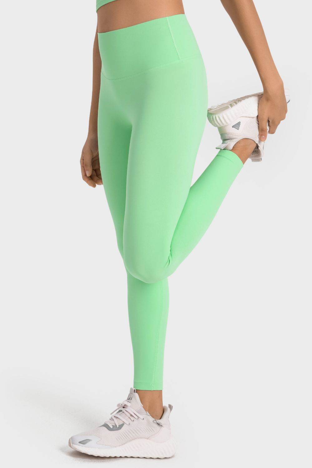 Millennia High-Rise Wide Waistband Yoga Leggings - Hovatok
