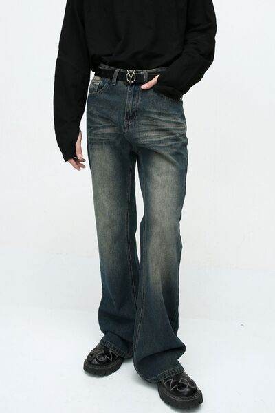 Bootcut Jeans with Pockets - Hovatok
