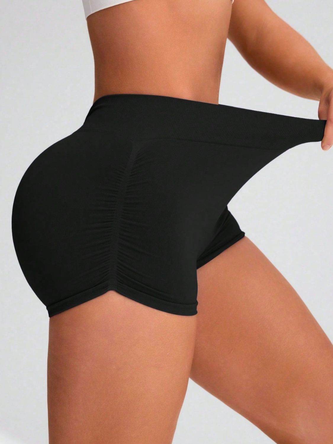 Elastic Waist Active Shorts - Hovatok