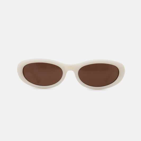 Polycarbonate Frame Cat Eye Sunglasses - Hovatok
