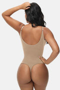 Spaghetti Strap Tummy Control Bodysuit - Hovatok