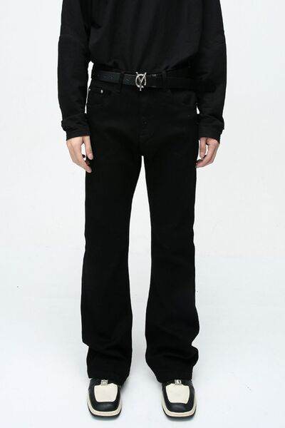 Mid Rise Jeans with Pockets - Hovatok