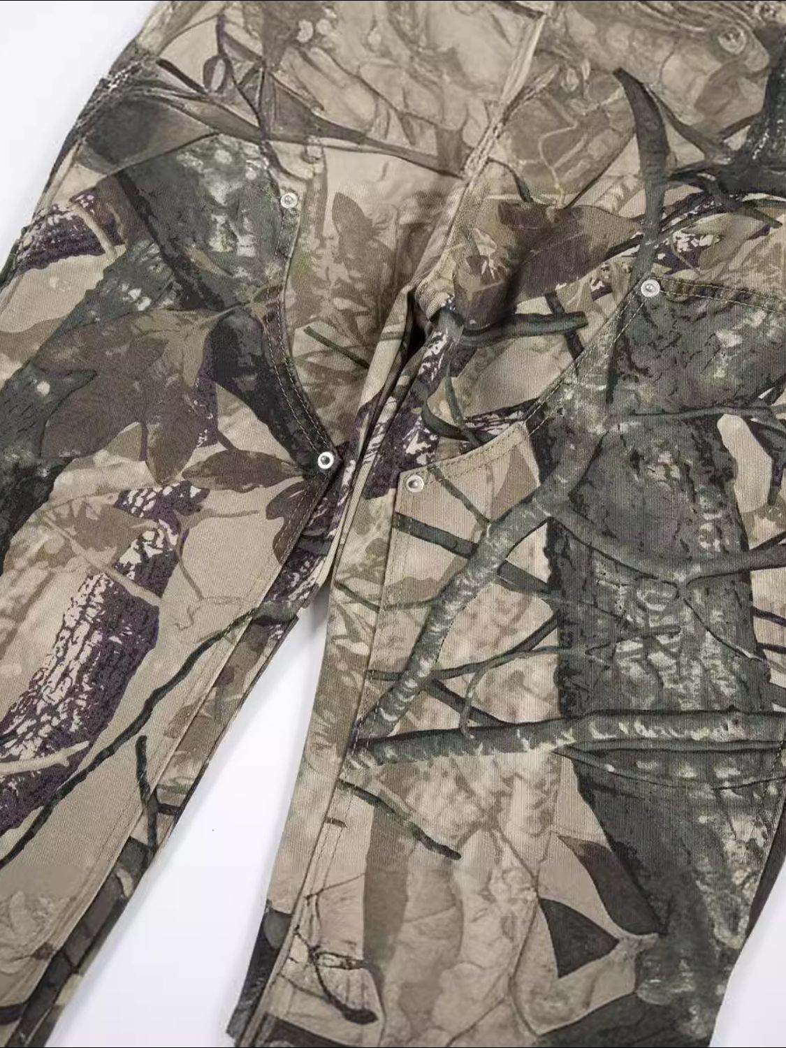 Men's Twig Print Jeans - Hovatok