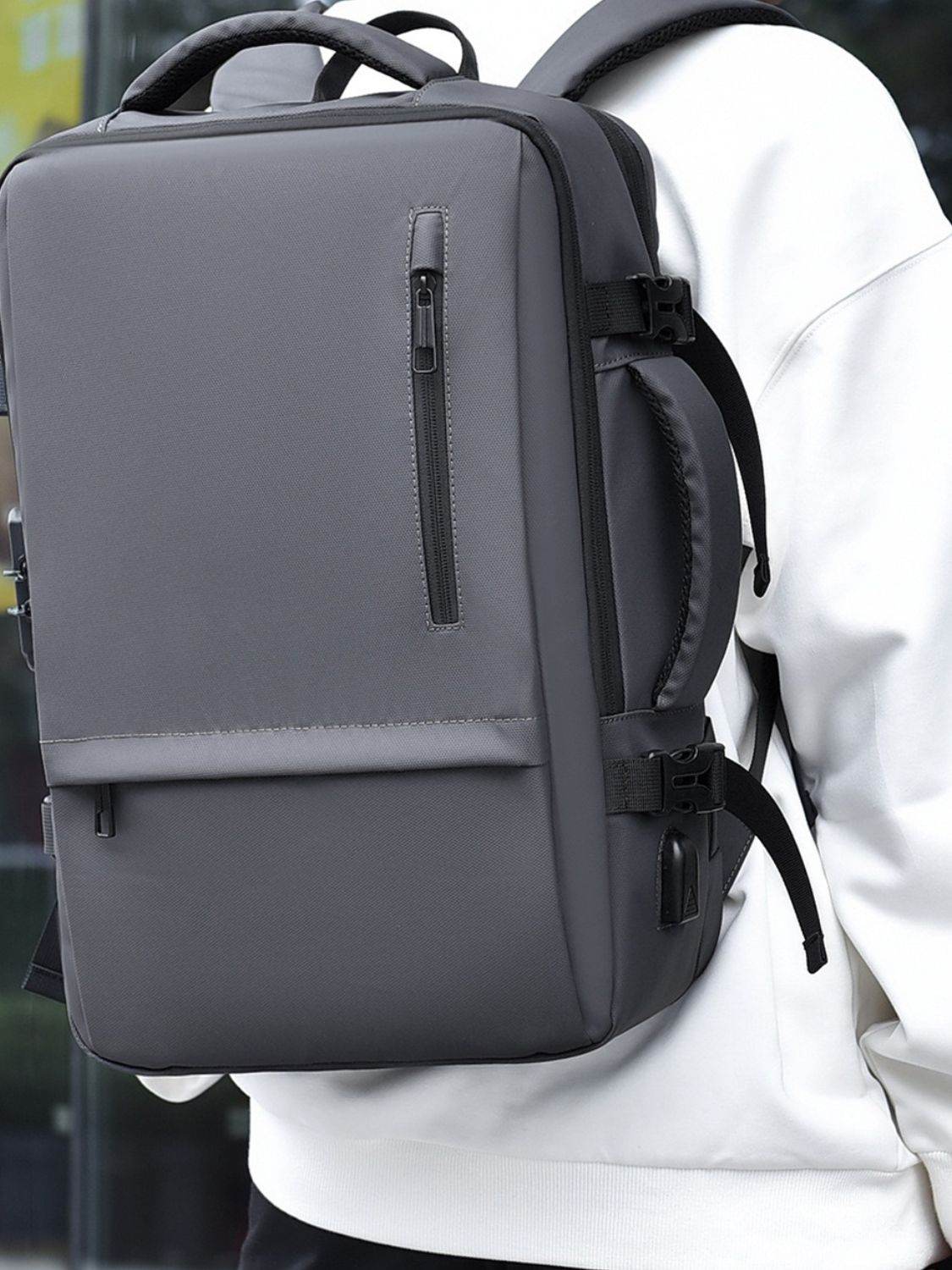 Multi-Pockets Adjustable Straps Backpack Bag - Hovatok
