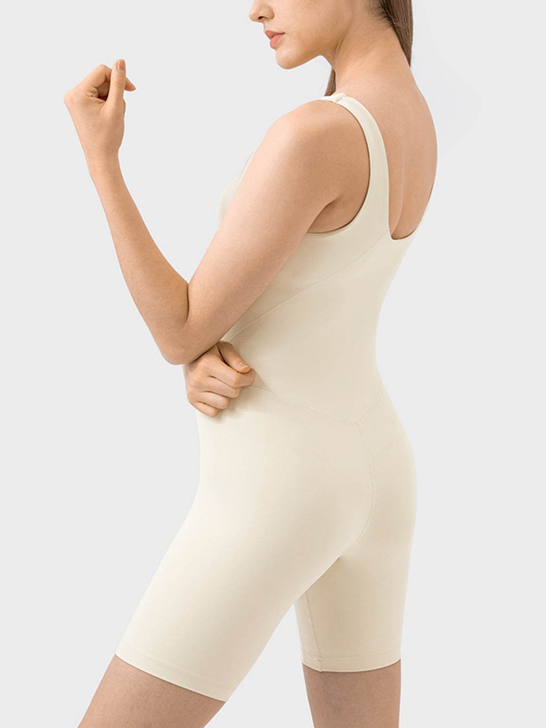Millennia Wide Strap Active Romper - Hovatok