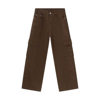 Wide Leg Cargo Jeans - Hovatok