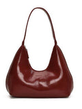 PU Leather Moon Shape Shoulder Bag - Hovatok