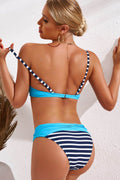 Printed Ruched Bikini Set - Hovatok