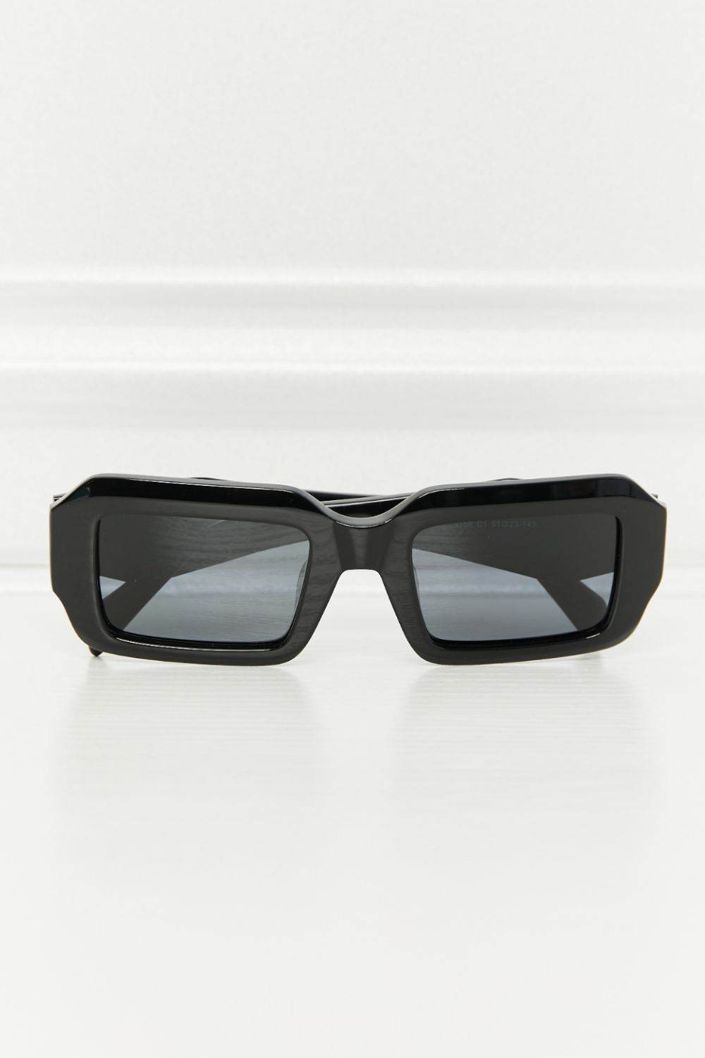Rectangle TAC Polarization Lens Full Rim Sunglasses - Hovatok