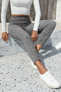 Ribbed High Waist Leggings - Hovatok