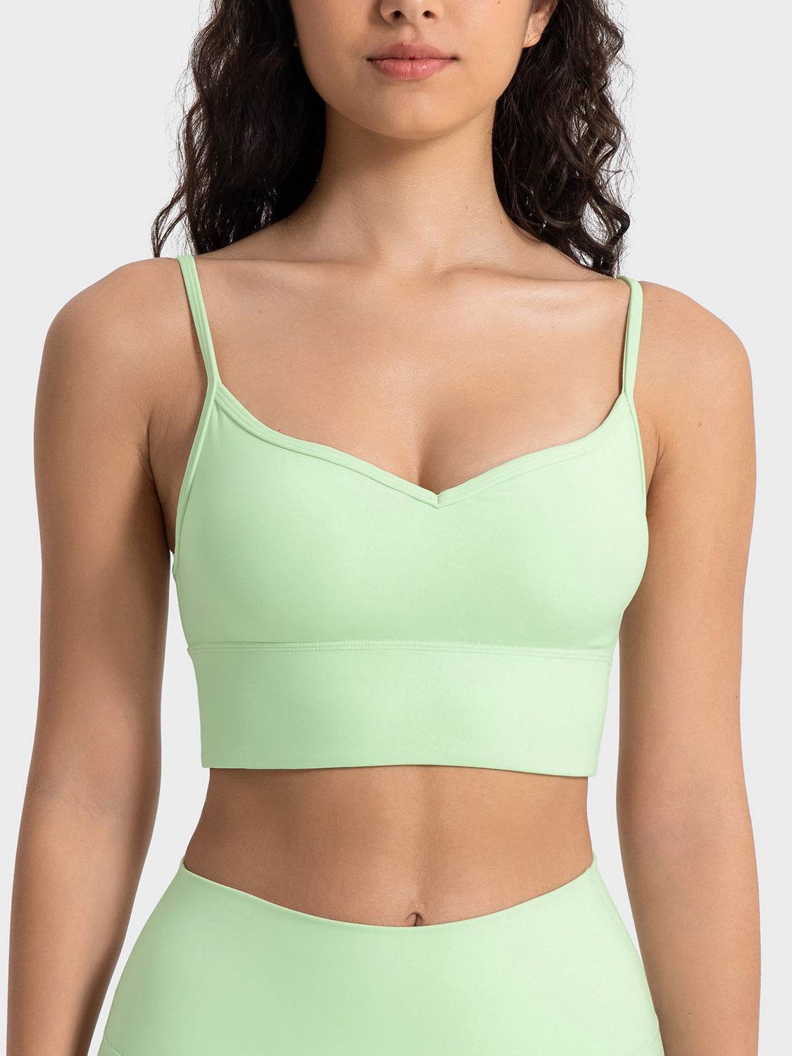 Millennia Spaghetti Strap Sport Bra - Hovatok