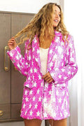 BiBi Star Pattern Sequin Blazer - Hovatok
