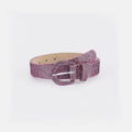 Sequin PU Leather Belt - Hovatok