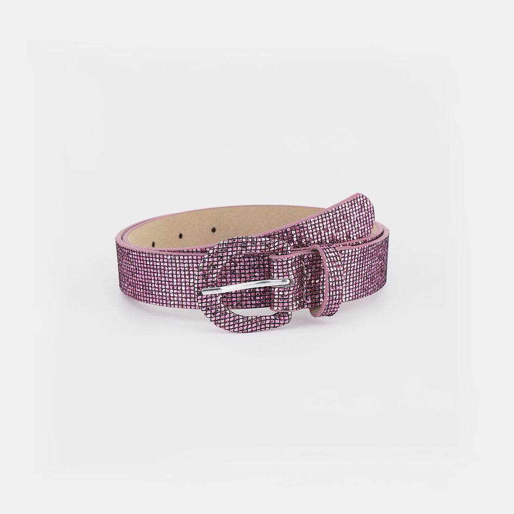 Sequin PU Leather Belt - Hovatok