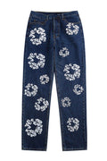 Men's Graphic Straight Leg Jeans - Hovatok