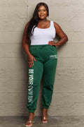 Simply Love Full Size BE YOUR OWN SUN Graphic Sweatpants - Hovatok