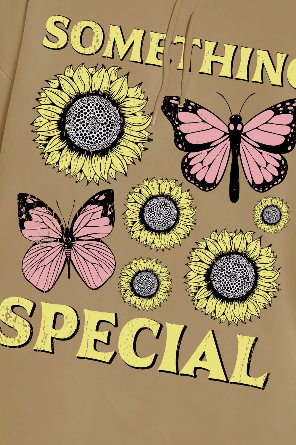 Simply Love Simply Love Full Size SOMETHING SPECIAL Graphic Hoodie - Hovatok