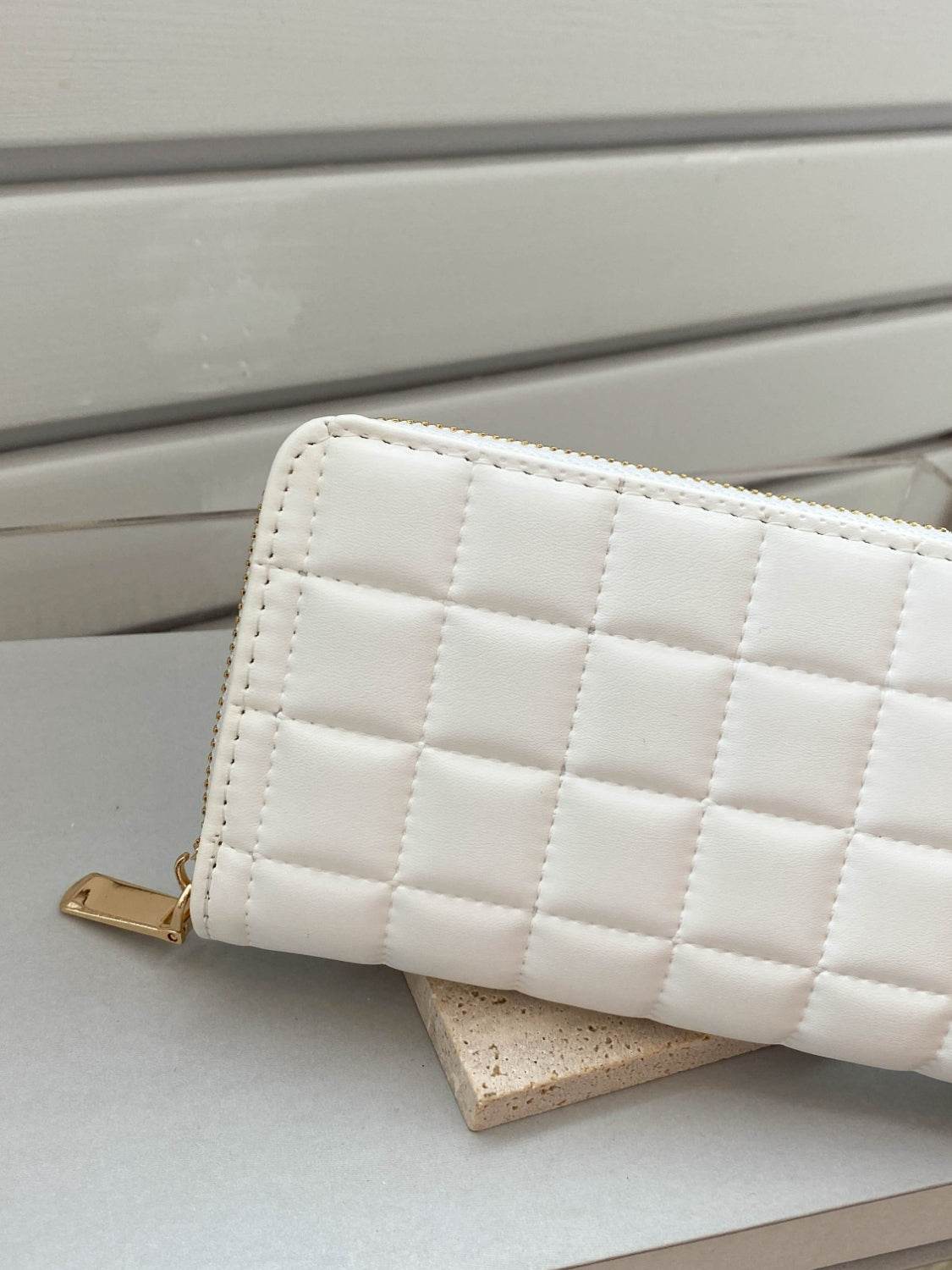 PU Leather Solid Color Wallet - Hovatok
