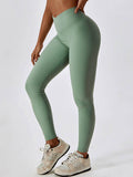 Basic Bae Wide Waistband Active Leggings - Hovatok