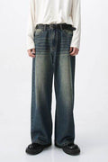 Wide Leg Jeans with Pockets - Hovatok