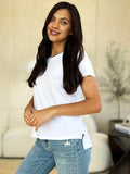 Basic Bae Full Size Round Neck Short Sleeve T-Shirt - Hovatok