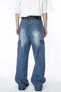 Baggy Jeans with Cargo Pockets - Hovatok