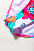 Cropped Swim Top and Floral Bottoms Set - Hovatok