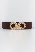 Zinc Alloy Buckle Elastic Belt - Hovatok