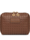 PU Leather Woven Clutch - Hovatok