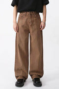 Wide Leg Jeans with Pockets - Hovatok