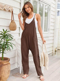 V-Neck Spaghetti Strap Jumpsuit - Hovatok