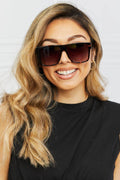 Tortoiseshell Square Full Rim Sunglasses - Hovatok
